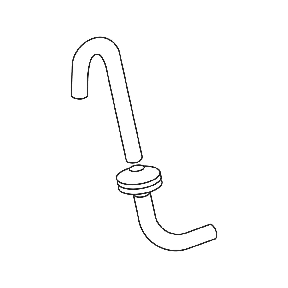 Pressure Tubes with Check Valve - Bottom Feed - 5 Pack