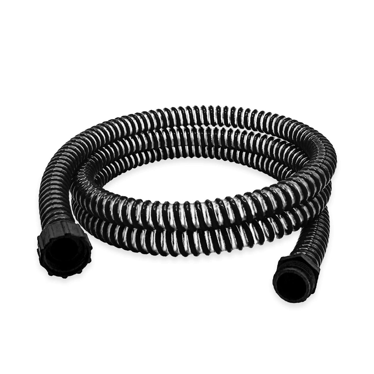 Flexible Whip Air Hose - 6 ft, Black