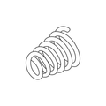 M-Model Part:  Spindle Valve Spring