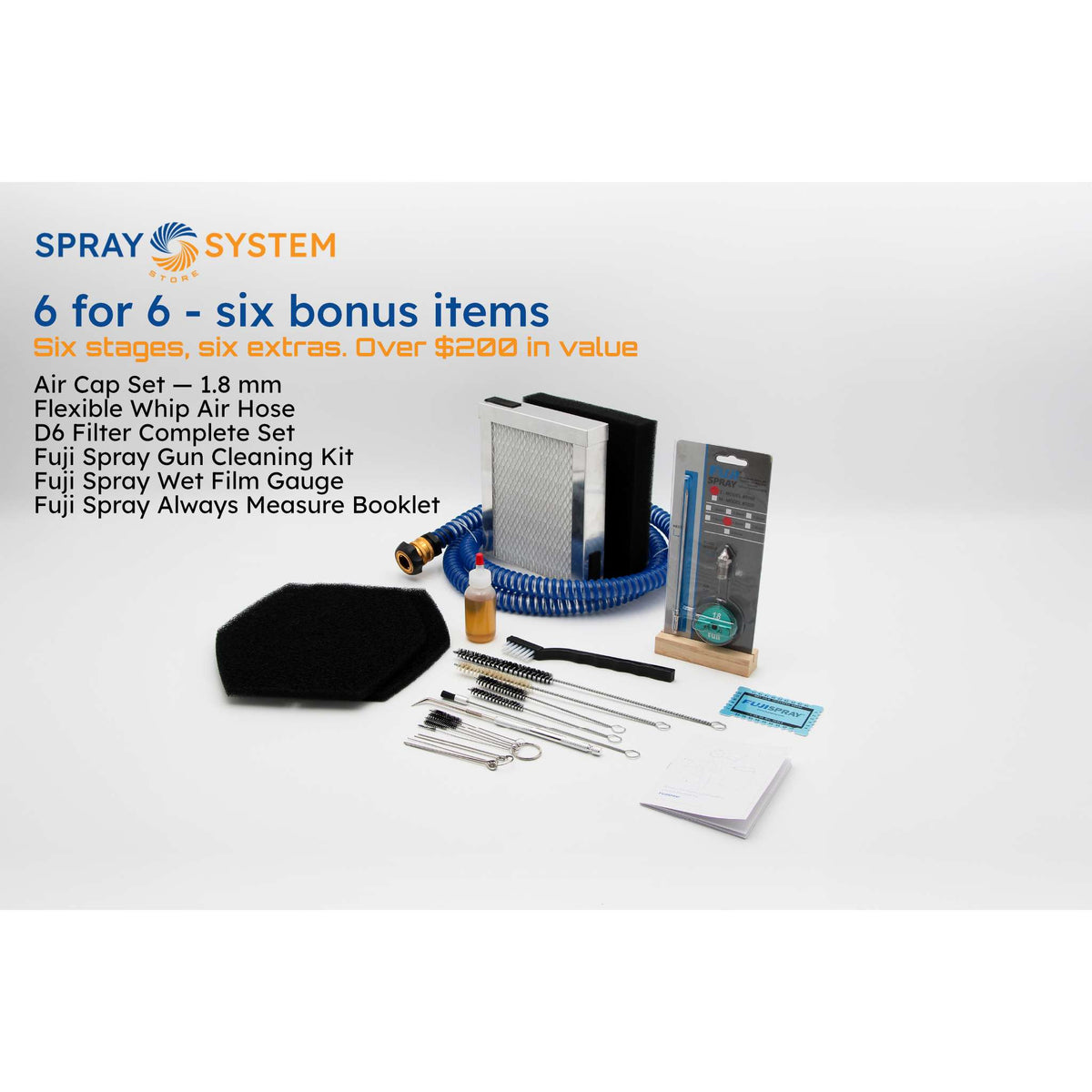 D6 HVLP System - T75G Spray Gun