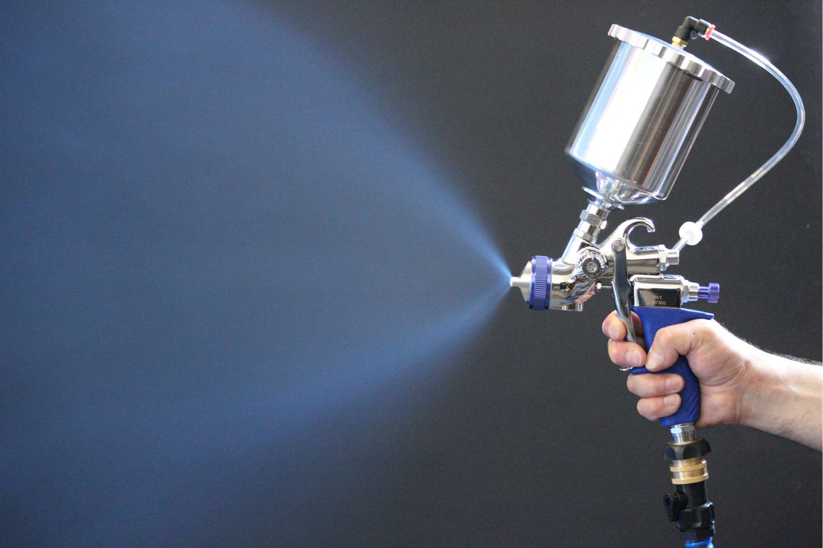 T75G HVLP Gravity Feed Spray Gun – 1.3 mm Air Cap Set