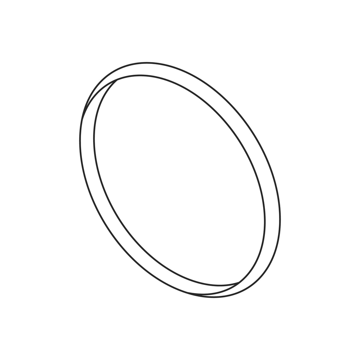Fuji Spray T-Model Air Diffuser Seal — line diagram.