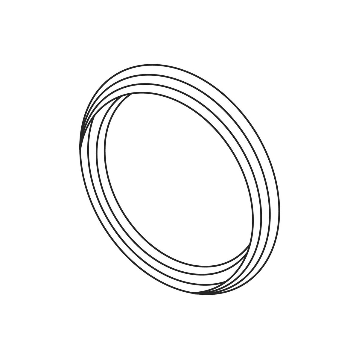 Fuji Spray T-Model Air Divider Seal — line diagram.