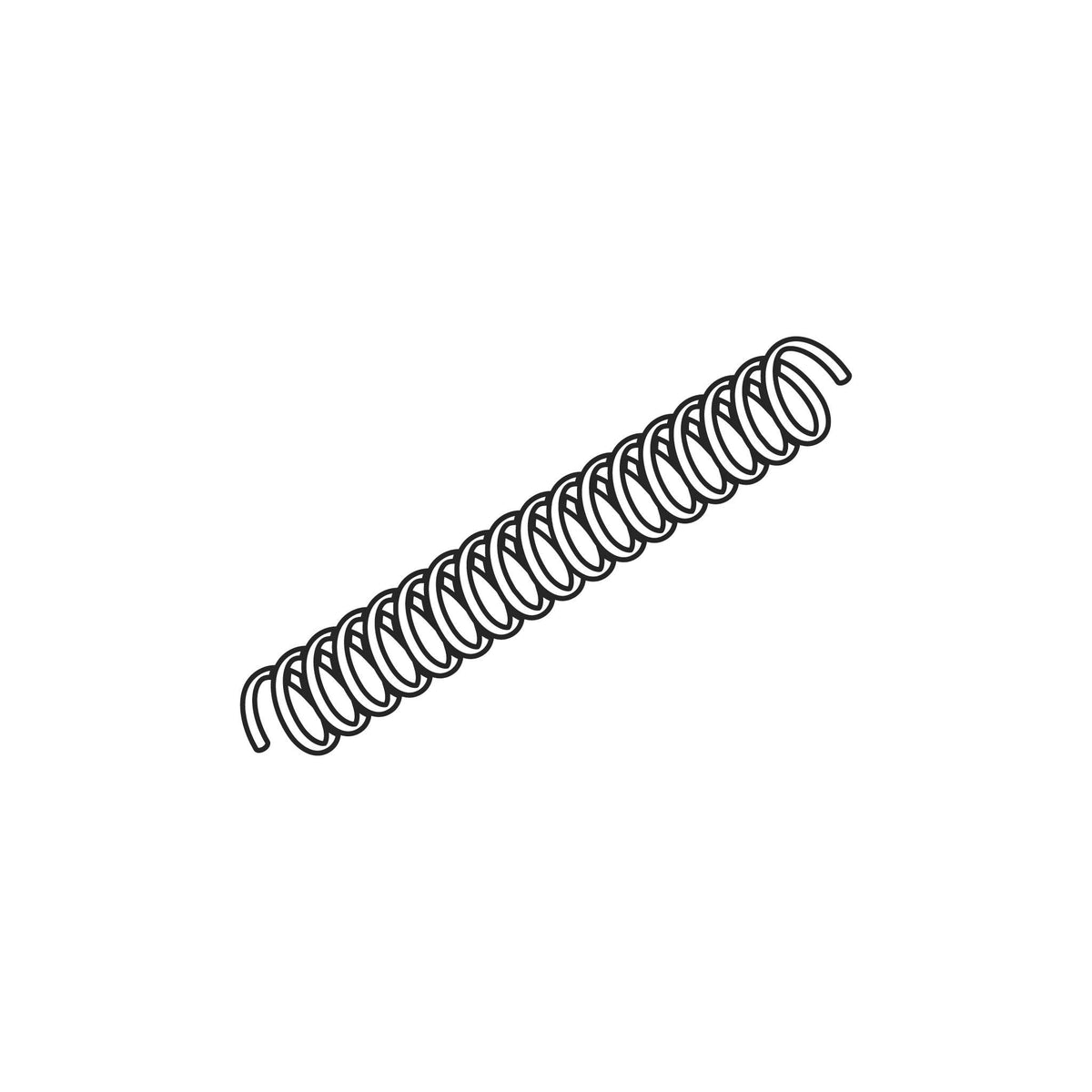 Fuji Spray T-Model Needle Spring — line diagram.