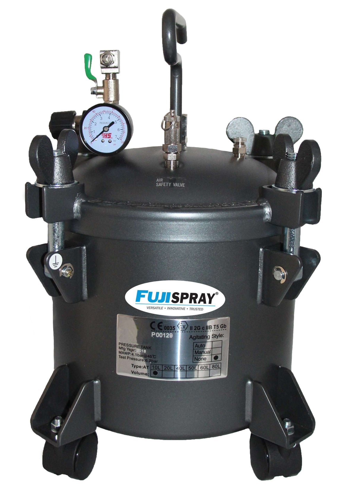 2.5 Gal. Pressure Pot Kit.