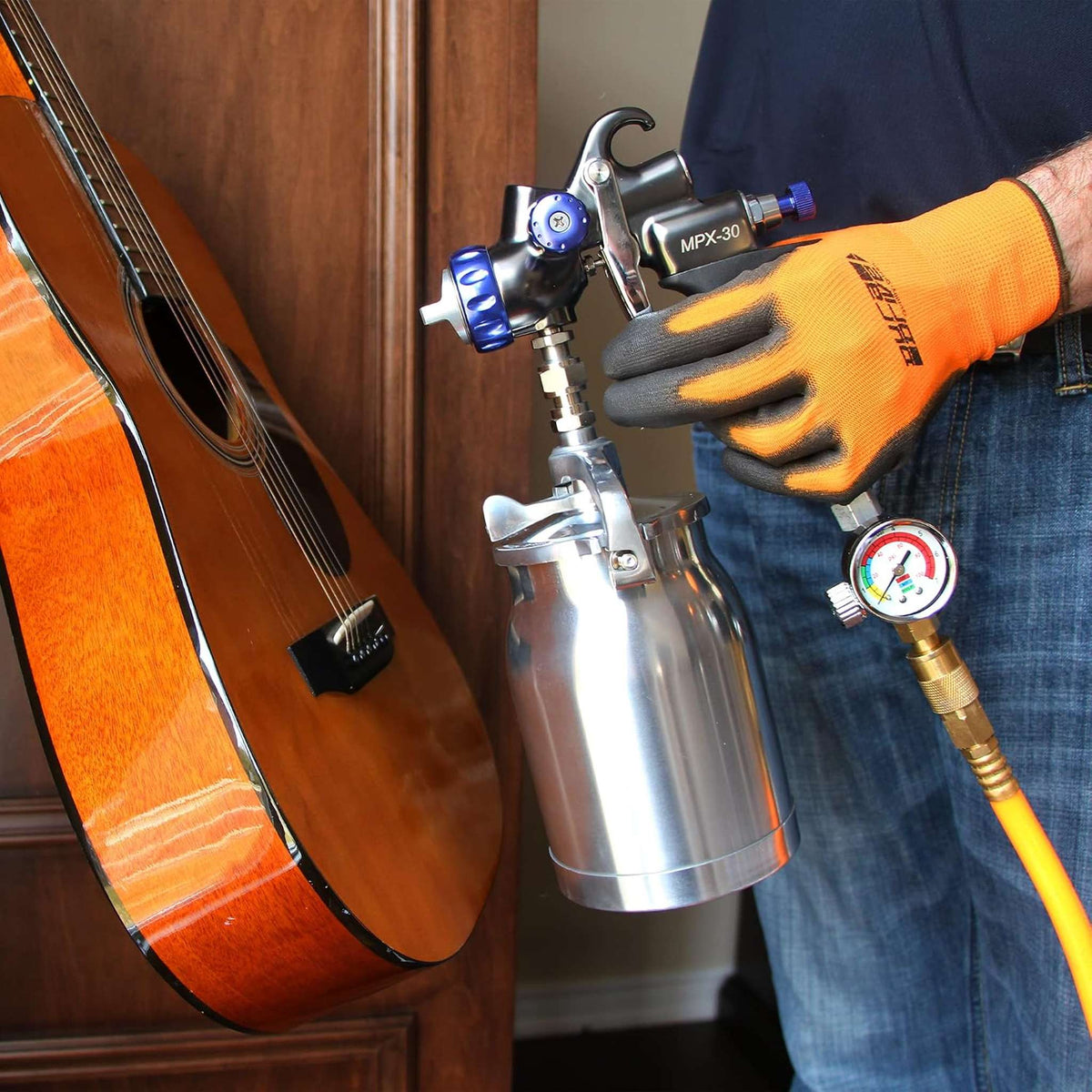 MPX-30 Compressor Spray Gun - Gravity Feed