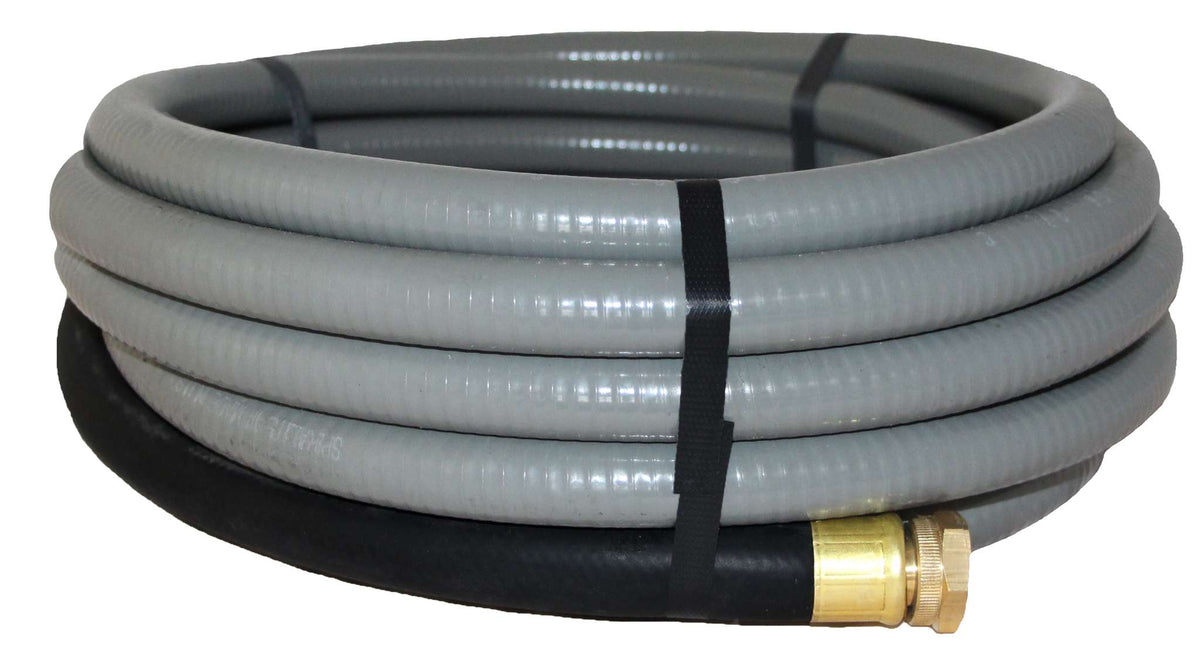 Super-Duty Turbine Air Hose – 30 ft, Grey
