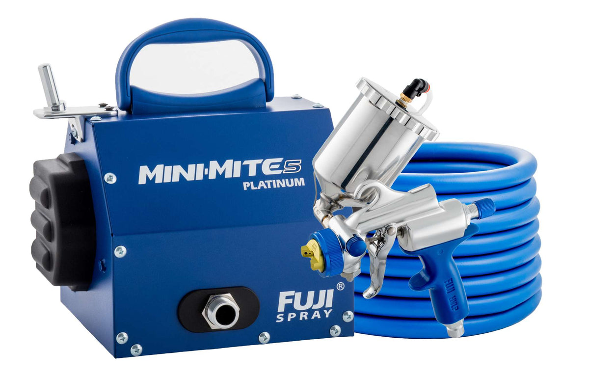 Fuji Spray Mini-Mite 5 Platinum HVLP System, G-XPC Spray Gun.