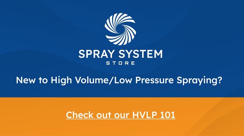 New to High Volume/Low Pressure spraying? Check out our HVLP 101.
