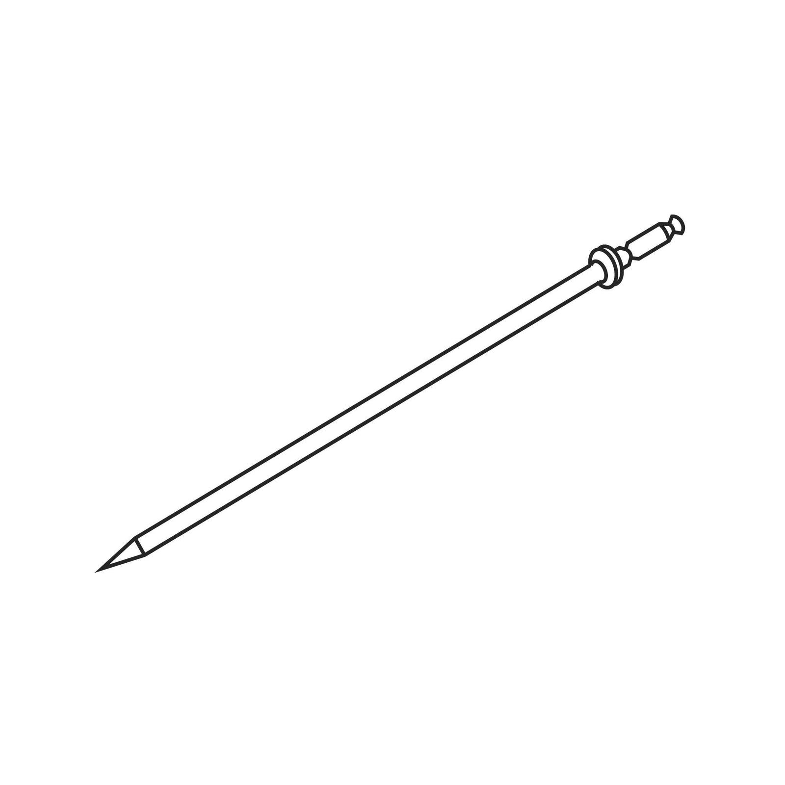 Fuji Spray T-Model Needle — line diagram.