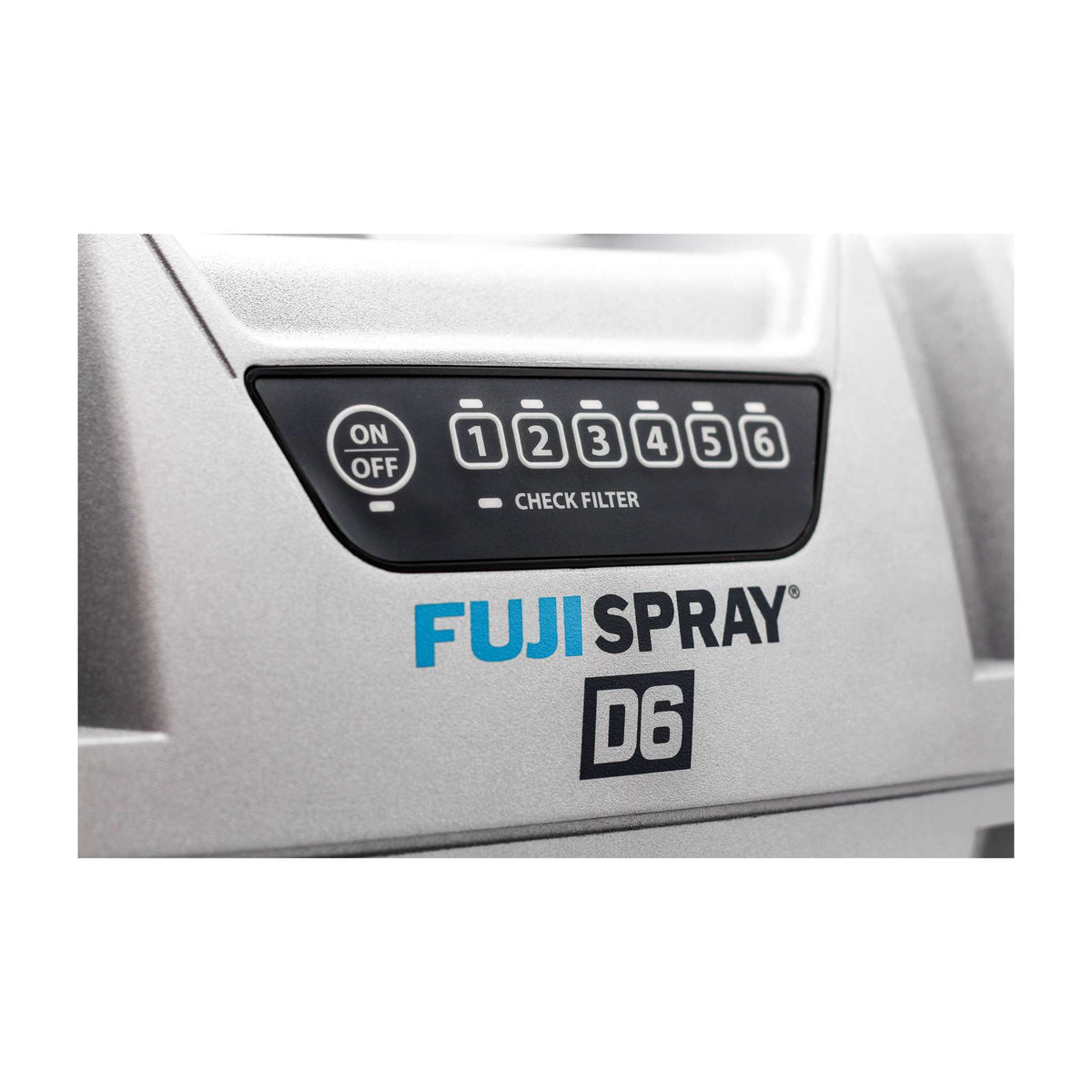 Fuji Spray D6 HVLP turbine control panel.